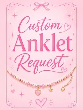 Custom Beaded Anklet Request!! 🎀